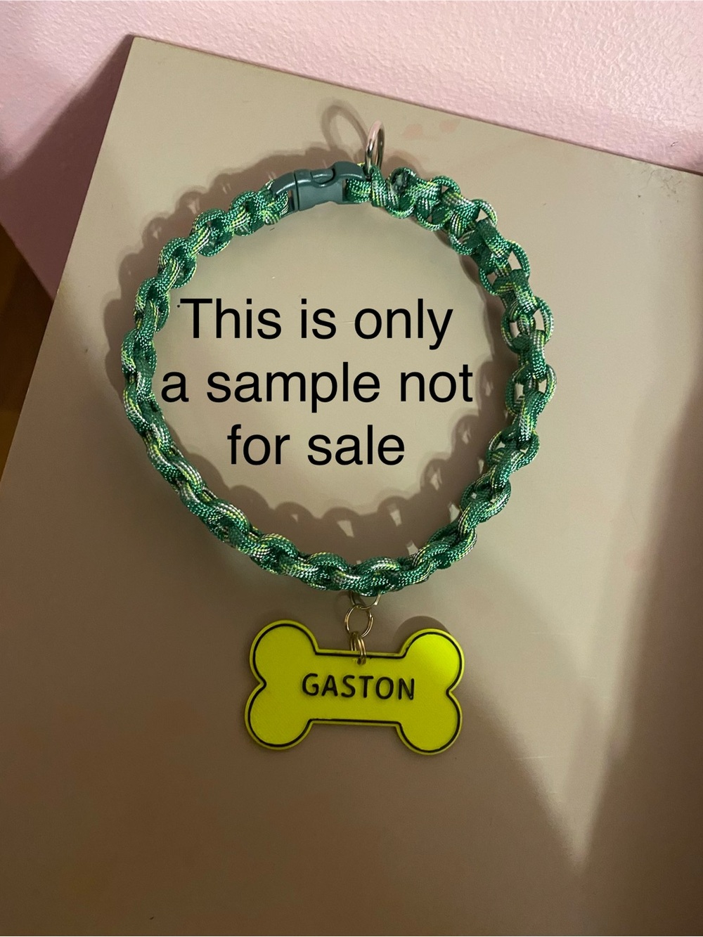 Dog collar personalize